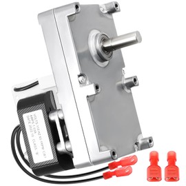 Hiorucet 1RPM EF-001 Auger Motor Replacement Parts for Enviro EF5 Evolution, EF4, EF3, EF2, EF1, M55, Empress FS & FPI, M55C, Meridian, Mini, Milan, P3, P4 and Vistaflame VF100, VF55 Pellet Stoves.