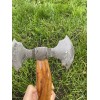 Helko Werk Damascus Steel Handmade Hand Forged Axe ZH50 /helko