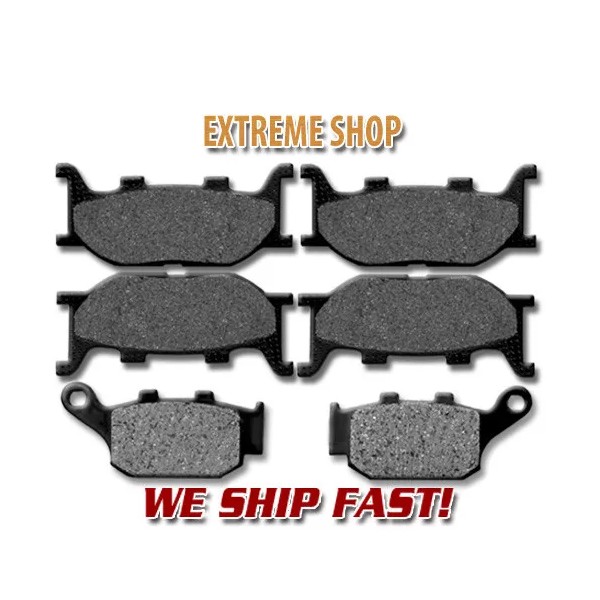 Extreme Shop Front+Rear Brake Pads for Yamaha FZ6R (2009-2017) XJ6-F