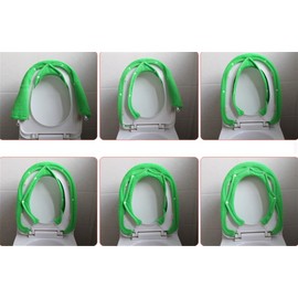 Vimeet Warm Toilet Seat Cover Washable Bathroom Closestool Pad Mat