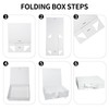WARMGBOXCO Gift Boxes 10.4x7.5x3.1Inch,1 Pcs White Gift Boxes with Lids