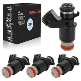 Wonyton1571014G00 Fuel Injectors 4Pcs for Suzuki GSX-R1000 2005-2006, for BOULEVARD C90 C50 C109 C109R M50 M90 M109 S50 S40, for VL800Z Intruder Volusia 2001-2009 Replace 15710-10G00, 15710-14G00.