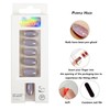 HAIIDOAK No Glue Press On Nails, Short Size, Squoval Shape,