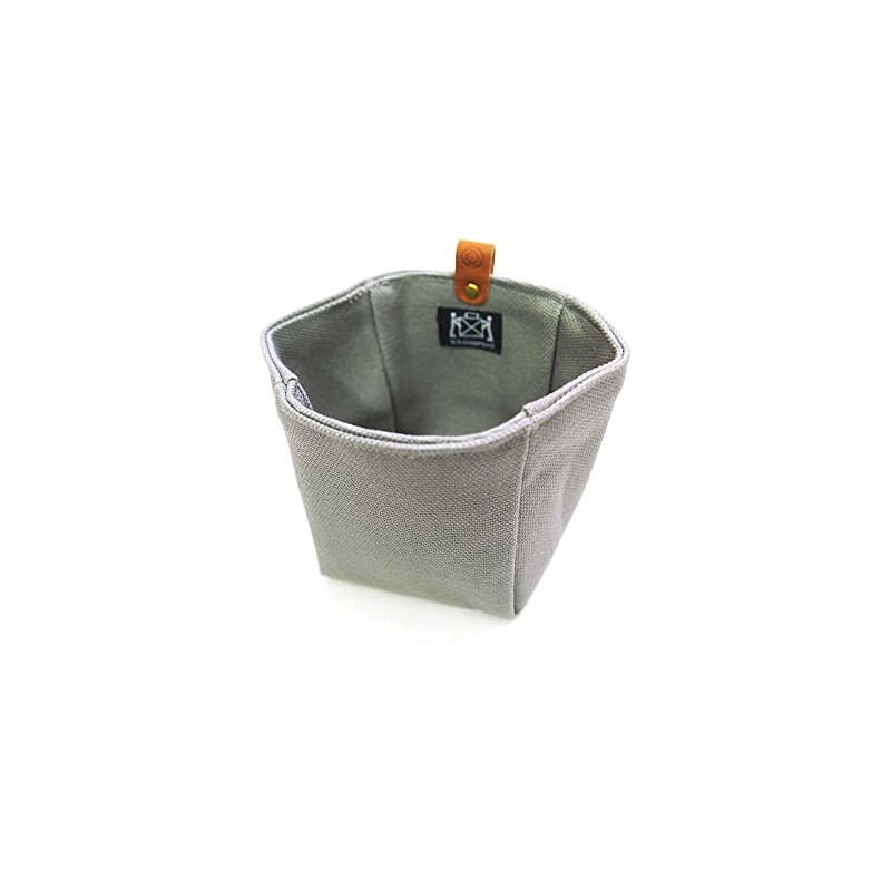 Cohana - Grey Pre-Formed Canvas Bag - 1 Piece