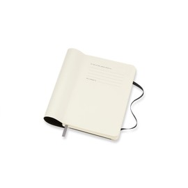 Moleskine 18 Months Agenda Weekly 2019/2020, Academic Diary with Soft Cover and Elastic Closure, Black Colour, Pocket 9 x 14 cm, 208 Pages