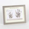 Me and My Sister Hand Print 7" x 5" Photo