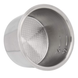 Filtro de Café, 51mm Tazas Cesta de Filtro de Café Reutilizable de Acero Inoxidable Canasta de Filtro de Espresso para Máquina de Café Portafiltro