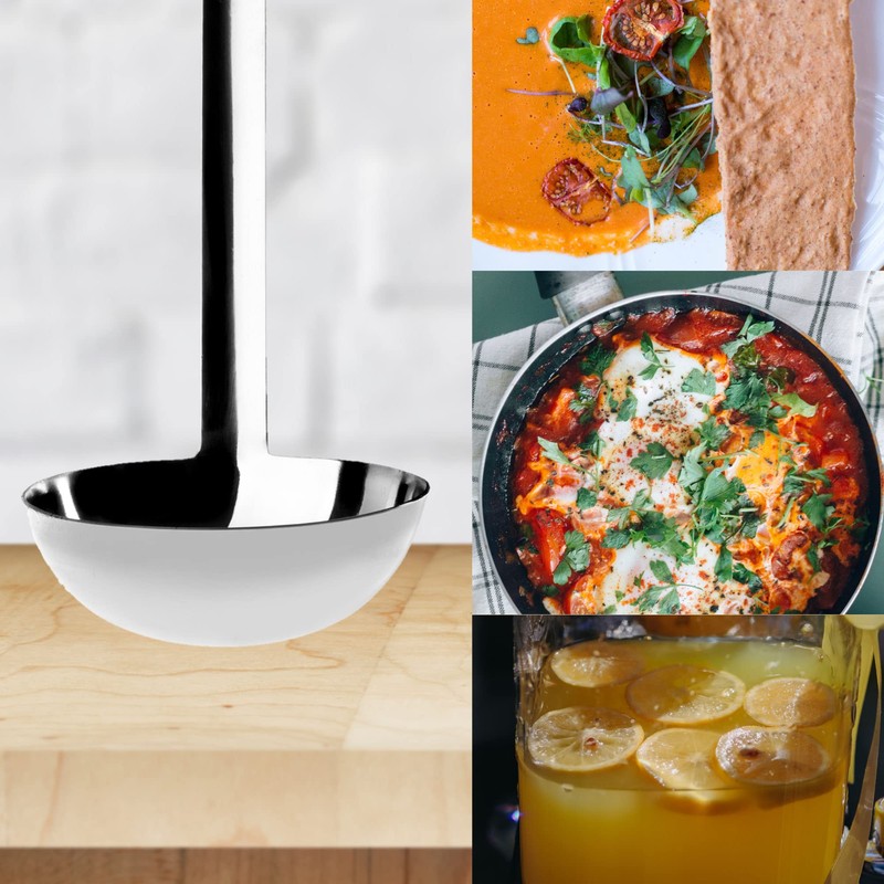 KADAX Soup ladle made of high-quality stainless steel, ladle with
