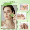 Flagest Gua Sha Facial Tools, Jade Stone Guasha Tool for