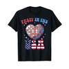 4th Of July Party USA Disco American Girls Kids Women T-Shirt