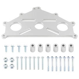 Aosuracing Engine Safe Stand Adapter Plate Compatible with Chevy LS LT Engines LS1 Duramax BBC SBC 4.8 L 5.3L 6.0L LS7 LQ4 LM7 L96 Heavy Duty Support