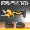 Electric Pruning Shears, Cordless Electric Pruning,1.96"(50mm) Cutting Diameter Cordless Pruner