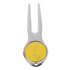 OHPHCALL 3pcs Golf Divot Repair Tool Marker Fork for Turf