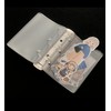 Donaly Mini Organizer, 3 Hole Binder, Korean Notebook, Trading Card