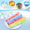 100PCS RAINFLOW Disposable Popsicles Molds Bags - Freezer Ice Pop