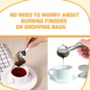 4Pcs Tea Bag Squeezer Stainless Steel Tea Bag Squeezer Teabag