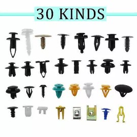 Autocparts 500 x Auto Car Mixed Fastener Clip Bumper Fender Trim Plastic Rivet Door Panel