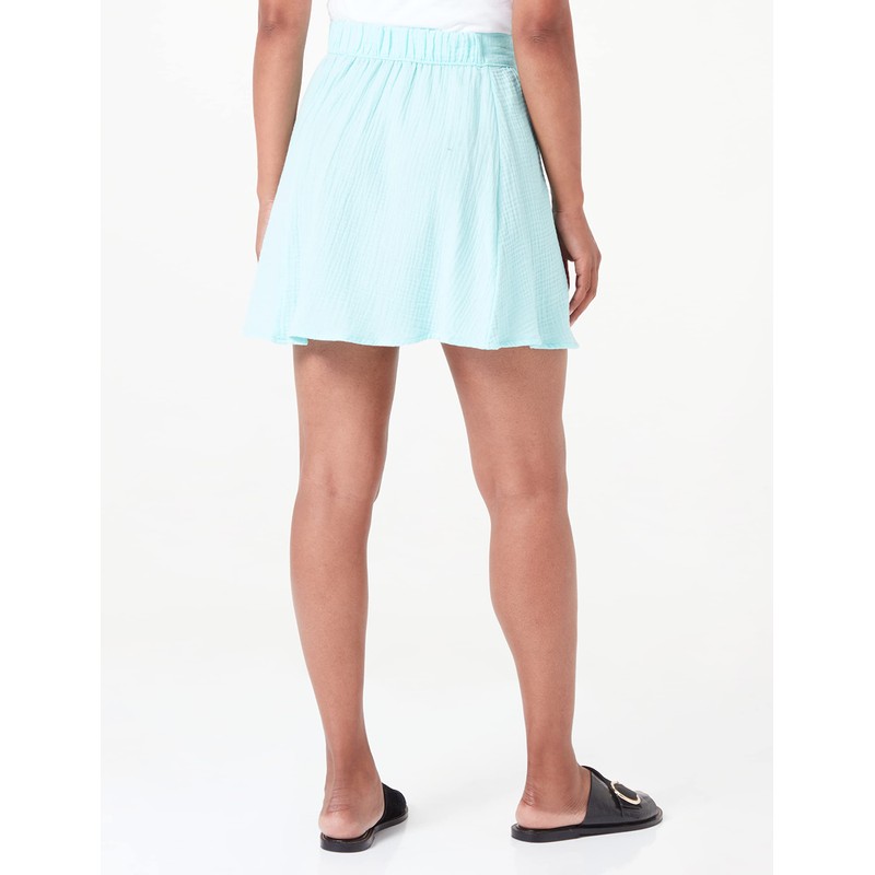VERO MODA Women's Vmnatali Nia Hw Short Skirt WVN Skirt,