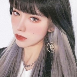 God Shop 7 Types of Ombre Hair Extensions, Color Bridges, Snap-on / 옴브레 붙임머리 헤어피스 7종 컬러 브릿지 똑딱이