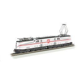 Bachmann Industries GG1 Electric DCC Ready PRR Silver with Red Stripe "Congressional" #4866 HO Scale Train Car