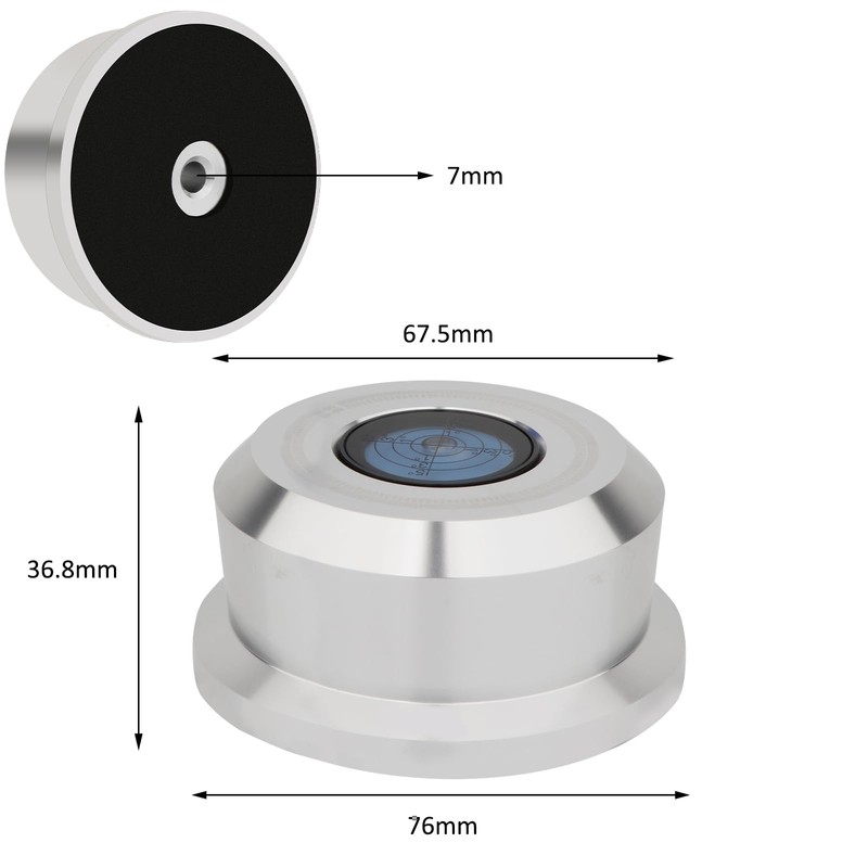 Monosaudio Record Stabilizer 60Hz Rotation Speed 3 in 1 Vibration