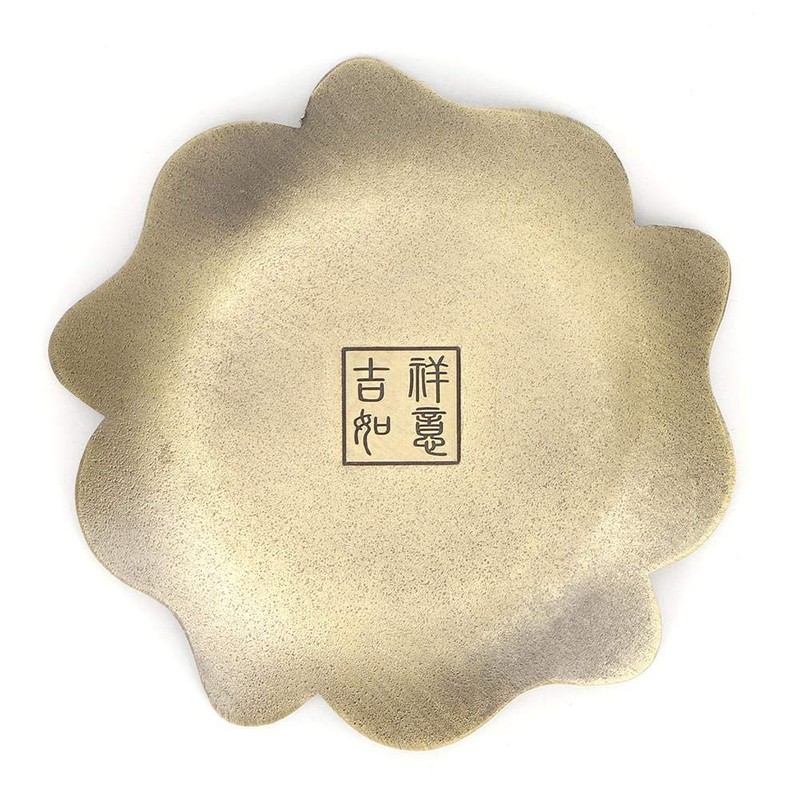 Mini Pure Copper Incense Holder Lotus Flower Incense Burner Coil