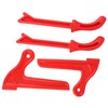 4Pcs Safety Plastic Woodworking Protective Hand Saw Push Sticks Tool