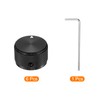 sourcing map 6 Pcs Aluminium Potentiometer Knobs, 1/4" (6mm) Universal