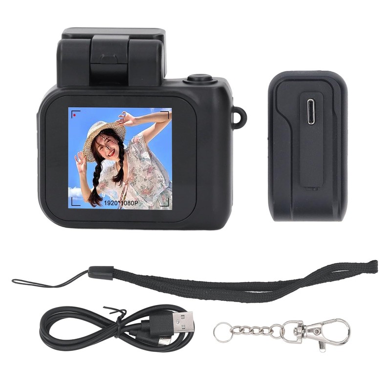 Mini Digital Cameras Key Fob, 1080P HD Micro DV/Camcorder, Portable