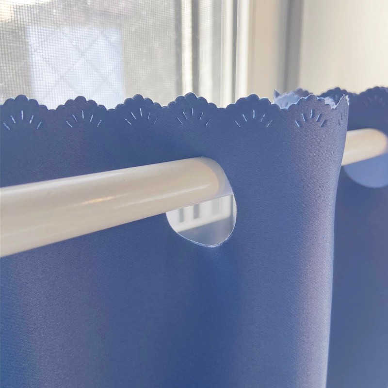 Ezee Cafe Curtain, Light Shading Class 1, Small Window, Bay