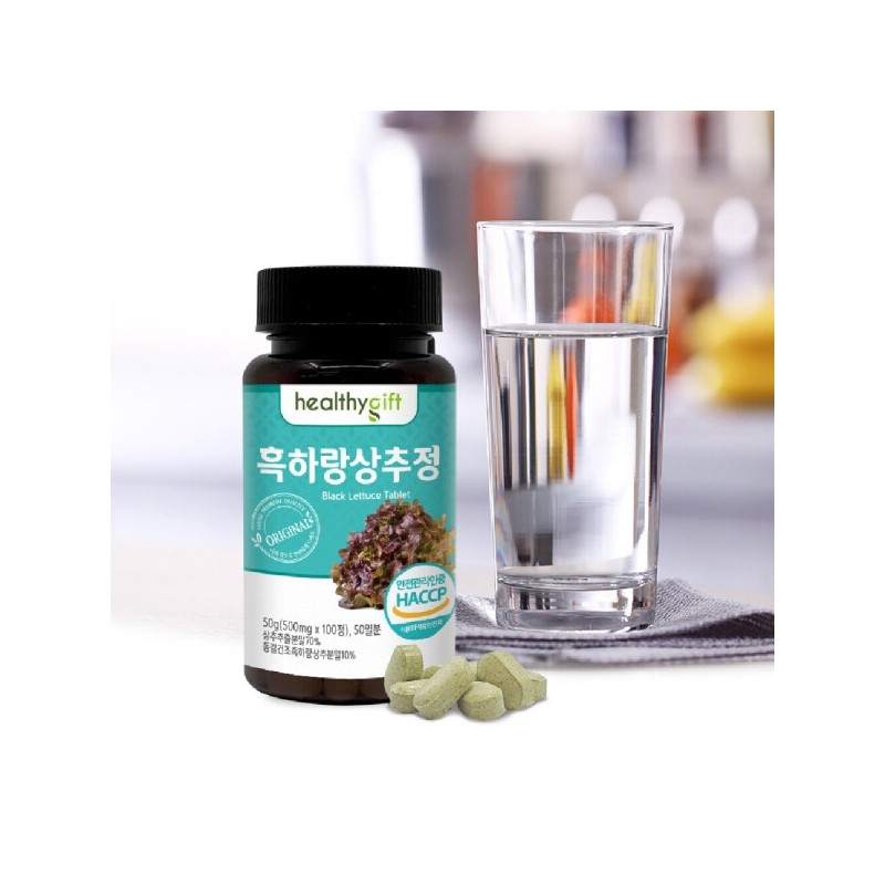 Heukharang Lettuce Powder Domestic Deep Sleep Nutrition Supplement 100 tablets