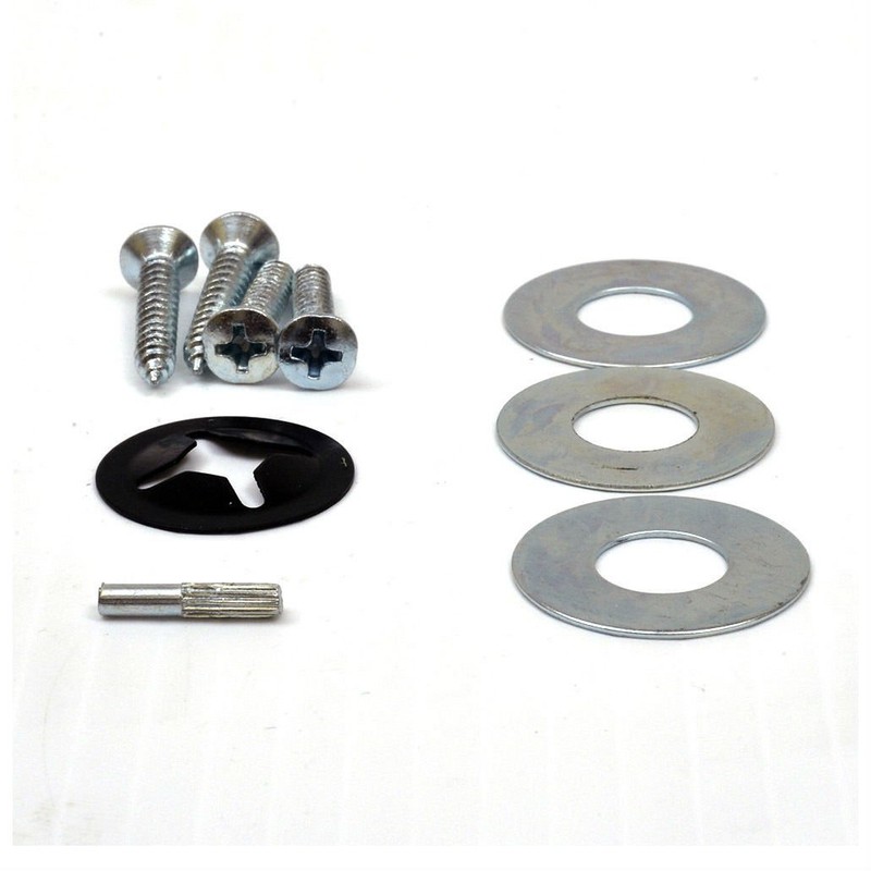 Unknown Garage Door T-Handle Assembly (No Keys) - Silver, Chrome,