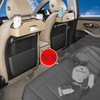 HOLDCY Car Back Seat Organizer with 2 Drink Cup Holder