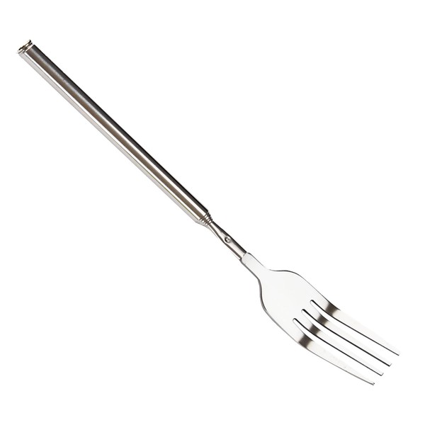 Telescopic Fork Extendable Fork Extending Fork 63cm Long Stainless Steel