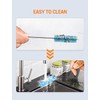 66" Flexible Drain Brush Tool with Large Brush Head and