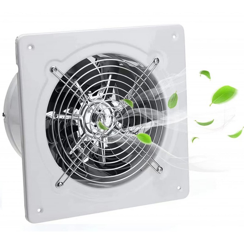 Nalle 8 inch Exhaust Fan Through Wall Extractor Exhaust Ventilation