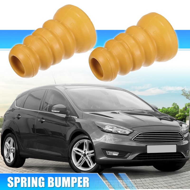 QUARKZMAN Pack of 2 Car Rear Spring Steps Bumpers for