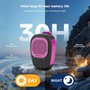 Penom Wearable Bluetooth Speaker,Water-Resistant Portable Speaker Bluetooth (Non-Magnetic) Built in