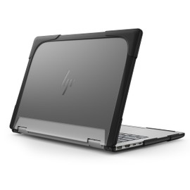 May Chen Case for 14 inch HP Envy X360 2-in1 2.8K Touch-Screen Laptop 2024 Release, Shockproof Super Protective Design Case with TPU Edges Scrach-Resistant Stylist, Black