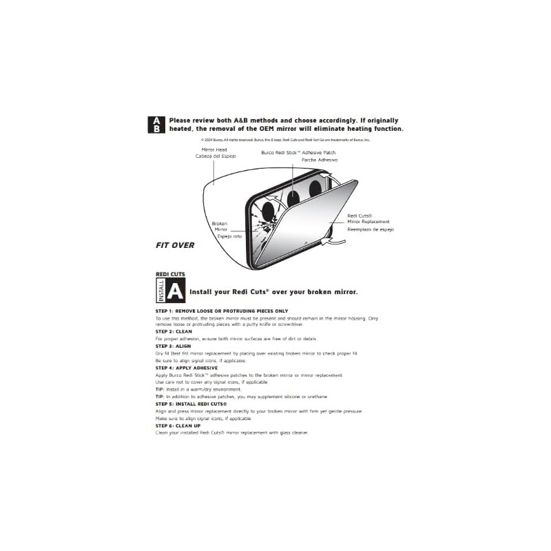 For 02-05 Civic Si (Hatchback Only) Left Driver Side Mirror