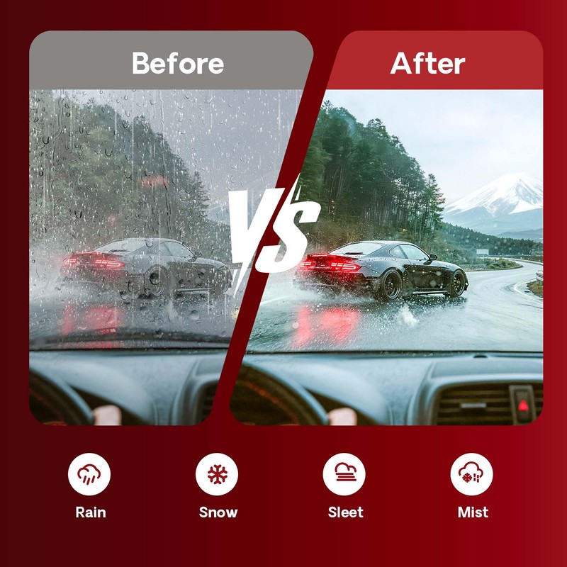 BERG REGEN 20"+20" Windshield Wiper Blades with 12" Rear Automotive