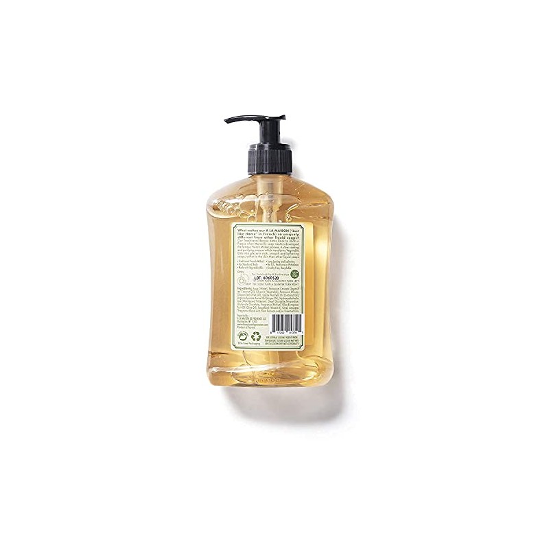 Jabón líquido para manos con limón de Provenza, hidratante natural