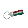 MIBANDERA Key Ring Italian Flag Elastic Linen with Clasp and