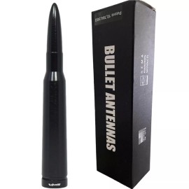 VMS-Racing Black Bullet Antenna for Ford Bronco F150 F250 Excursion All Models 5.5 Inch