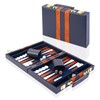 Backgammon Set for 2 Players, 11 Inch Backgammon Case with