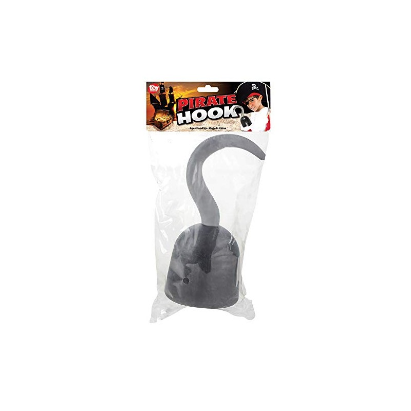 Rhode Island Novelty Captain 7.5 Inch Hook Hand, 1 per