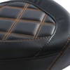 TCMT Low-Profile Driver Passenger Two Up Seat Fit For Harley