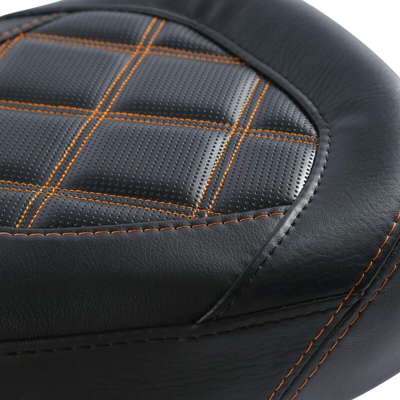 TCMT Low-Profile Driver Passenger Two Up Seat Fit For Harley