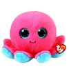 TY Toys Beanie Boo Octopus Sheldon - 15 CM, Pink