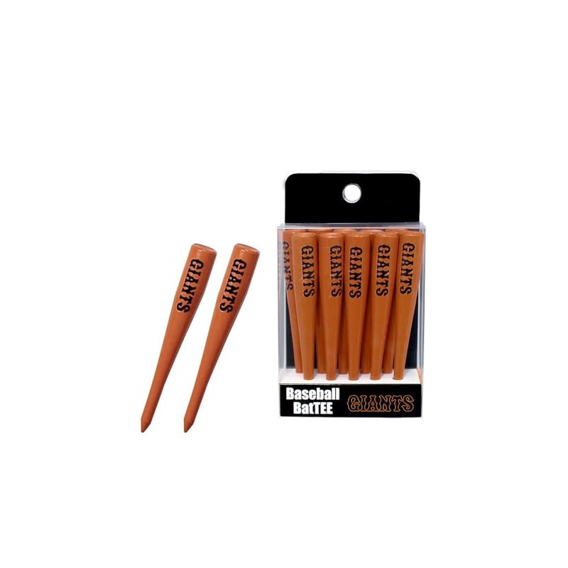 HOKUSHIN TRADING W24TEE002 Golf Tees Yomiuri Giants Bat Tee, Pack